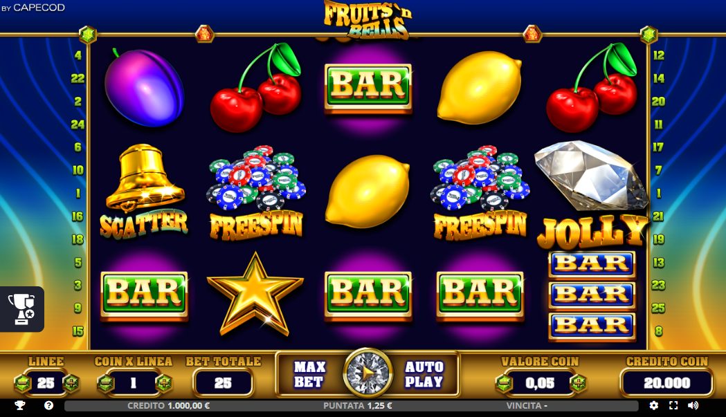 Fruits ‘n Bells Online Casino Slot Game